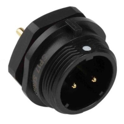 RS PRO Circular Connector 10 Contacts Front Mount Socket Male IP68 400V 5A 17 mm 144-4178