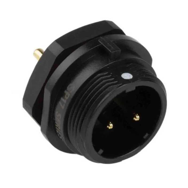 RS PRO Circular Connector 10 Contacts Front Mount Socket Male IP68 400V 5A 17 mm 144-4178
