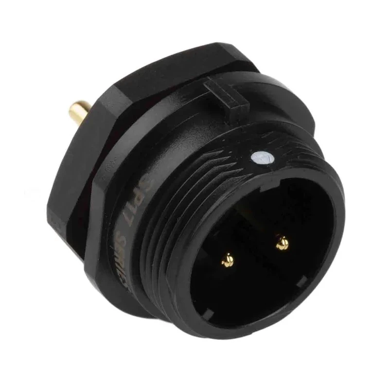 RS PRO Circular Connector 2 Contacts Front Mount Socket Male IP68 500V 10A 17 mm 144-4172