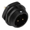 RS PRO Circular Connector 2 Contacts Front Mount Socket Male IP68 500V 10A 17 mm 144-4172