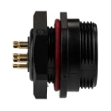 RS PRO Circular Connector 5 Contacts Front Mount Standard Size Socket Male IP68 500V 5A 144-4175