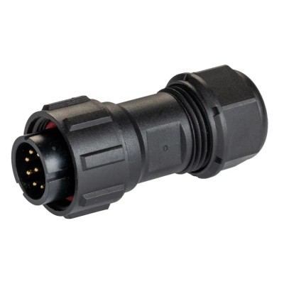 RS PRO Circular Connector, 9 Contacts, Cable Mount, Standard Size, Plug Male, IP68, 5A, 400V 144-4191