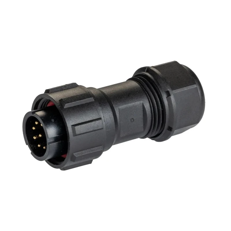 RS PRO Circular Connector, 9 Contacts, Cable Mount, Standard Size, Plug Male, IP68, 5A, 400V 144-4191