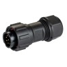 RS PRO Circular Connector, 9 Contacts, Cable Mount, Standard Size, Plug Male, IP68, 5A, 400V 144-4191