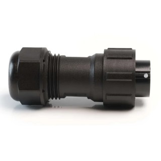 RS PRO Industrial Circular Connector Cable Plug, 2 Contacts, Female, IP68, Threaded, 500V, 10A 144-4179