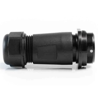 RS PRO Circular Connector, 7 Contacts, Cable Mount, Standard Size, Socket Male, Threaded Mating, IP68, 500V, 15A 144-4196