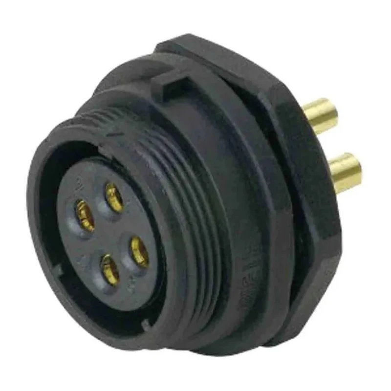 RS PRO Circular Connector 7 Contacts Front Mount Standard Size Socket Female IP68 144-4199