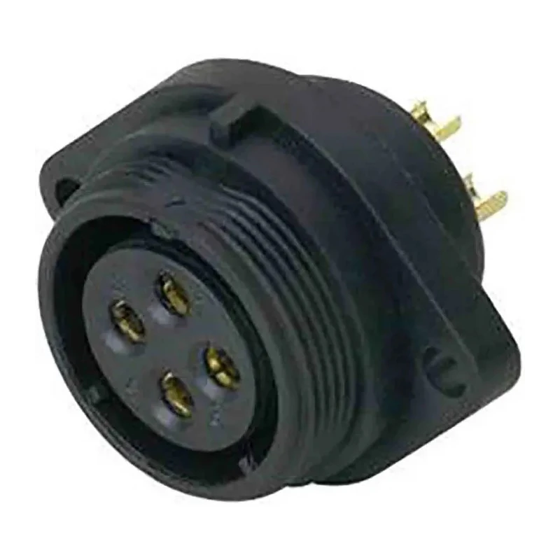 RS PRO Circular Connector, 7 Contacts, Flange Mount, Standard Size, Socket Female, IP68, 500V, 15A, Threaded Mating 144-4205