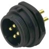 RS PRO Circular Connector 7 Contacts Front Mount Threaded Socket Male IP68 500V 15A 144-4202