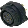 RS PRO Industrial Circular Connector, 12 Contacts, Flange Mount, Socket Female, Threaded Mating, 400V, IP Rating IP68