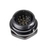 RS PRO Circular Connector 12 Contacts Front Mount Socket Male IP68 Rated 400V 5A Standard Size 21 mm Shell Diameter 144-4204