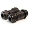 RS PRO 10 Contacts Industrial Circular Connector, Cable Mount, Threaded Plug/Socket, IP68, 400V, 5A, 17 mm Shell Size IP68