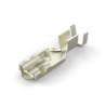 TE Connectivity Positive Lock 0.250 Silver Uninsulated Female Spade Connector, Crimp, 6.43 (W) x 0.84 mm Tab Size 2825084-1