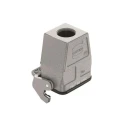 HARTING Heavy Duty Power Connector Hood Die Cast Aluminium IP65 Top Cable Entry M25 x 1.5 Thread 1 Lever Series 19302060756