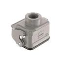 HARTING Heavy Duty Power Connector Hood Series 1930 Die Cast Aluminium IP65 1 Lever 19302061750