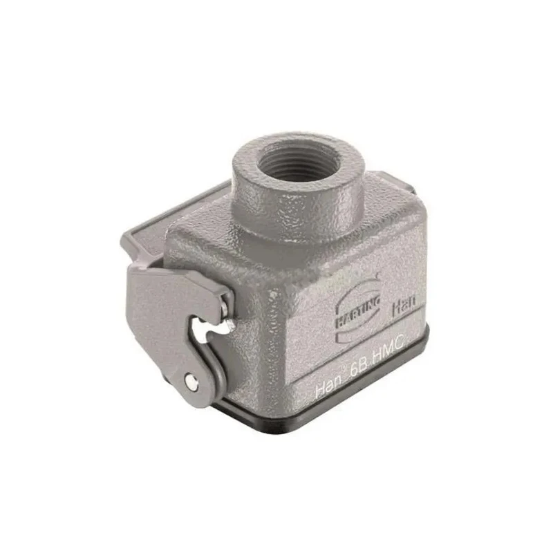 HARTING Heavy Duty Power Connector Hood Series 1930 Die Cast Aluminium IP65 1 Lever 19302061750