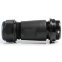RS PRO Industrial Circular Connector Cable Mount 12 Contacts IP68 400V 5A Polyamide 66 Plug Socket IP68