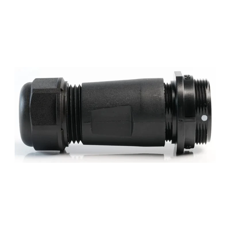 RS PRO Industrial Circular Connector Cable Mount 12 Contacts IP68 400V 5A Polyamide 66 Plug Socket IP68
