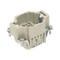 HARTING Heavy Duty Power Connector Insert 10A Han DD HMC Series Male 24 Contacts 09162243001