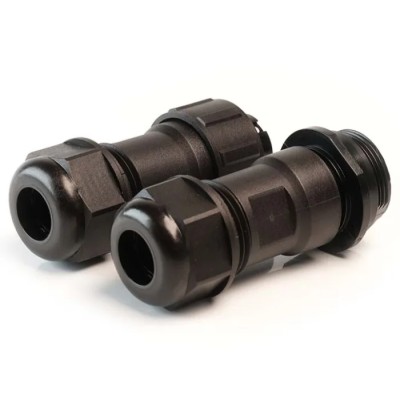 RS PRO Industrial Circular Connector, Cable Mount, 9 Contacts, Plug and Socket, Male/Female, , 400V, 5A Current, 17 mm IP68