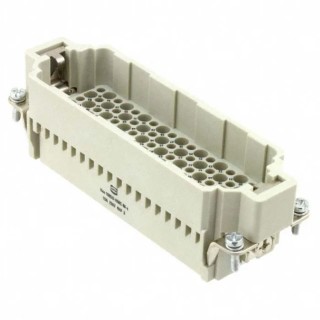 HARTING Heavy Duty Power Connector Insert, 10A, Han DD HMC Series Male, 108 Contacts 09162083001