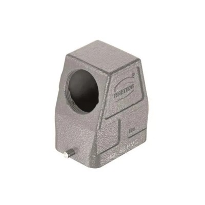 HARTING 1930 Range Heavy Duty Power Connector Hood Die Cast Aluminium IP65 M32 x 1.5 Thread Size 1 Lever Locking 19302060547