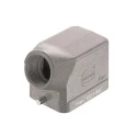 HARTING Heavy Duty Power Connector Hood, Series 1930, 1 Lever Lock, Cable Mount, Die Cast Aluminium Body, IP65 19302061541