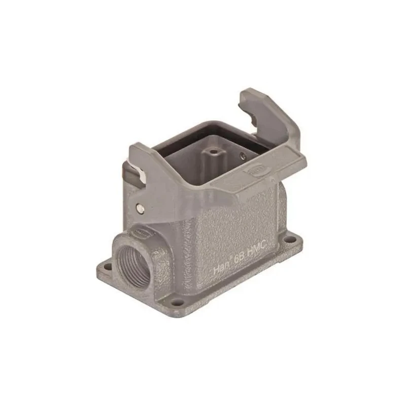 HARTING Heavy Duty Power Connector Hood 1 Lever Die Cast Aluminium IP65 Side Cable Entry Thread Size M20 x 1.5 19302061250
