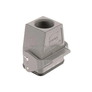 HARTING 1930 Range Heavy Duty Power Connector Hood, Series 1930, Die Cast Aluminium Body, IP65, M32 x 1.5 Thread 19302060757