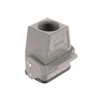 HARTING 1930 Range Heavy Duty Power Connector Hood, Series 1930, Die Cast Aluminium Body, IP65, M32 x 1.5 Thread 19302060757