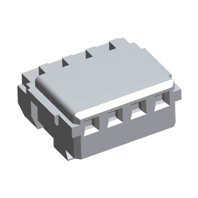 TE Connectivity 4-Way 1.5mm Pitch Shrouded Female IDC Cable Connector, 2A, 50V AC, AMP Mini CT Series 353293-4