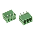 RS PRO Pluggable Terminal Block 3-Contact 3.5 mm Pitch 1 Row Screw Connection 8A 300V 144-4106