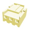 TE Connectivity Economy Power Male Connector Housing 3.96 mm Pitch 3 Way 1 Row Straight 1-1123722-3