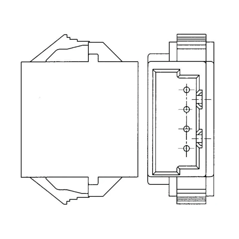 TE Connectivity AMP CT Male Connector Housing, 10 Way, 1 Row, 2 mm Pitch, Nylon Panel Mount 1-292254-0