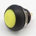 RS PRO Push Button Switch, On-Off, Panel Mount, 13.6 mm Cutout, SPST, Yellow LED, IP67, 50 V dc 144-4321