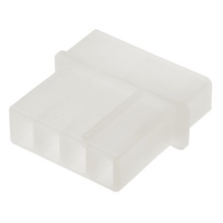 TE Connectivity Commercial MATE-N-LOK Female Connector Housing 5.08 mm Pitch 4 Way 1 Row Straight 1-480426-0