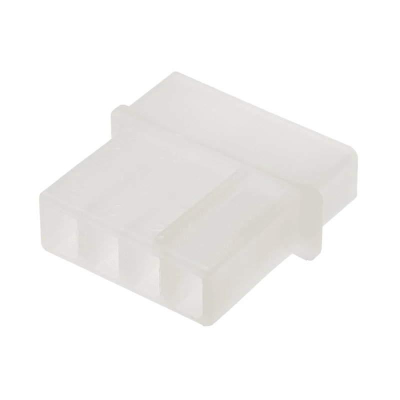 TE Connectivity Commercial MATE-N-LOK Female Connector Housing 5.08 mm Pitch 4 Way 1 Row Straight 1-480426-0