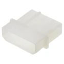 TE Connectivity Commercial MATE-N-LOK Female Connector Housing 5.08 mm Pitch 4 Way 1 Row Straight 1-480426-0