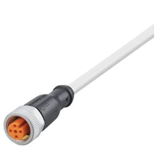 ifm electronic Sensor Actuator Cable Female 4-way M12 to Unterminated, Polyurethane Jacket, 5 m EVW168