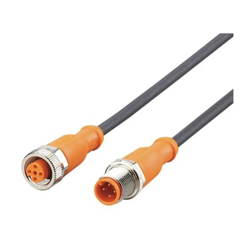 ifm electronic Sensor Actuator Cable Female 4 way M12 to Male 4 way M12, 5 m EVC720