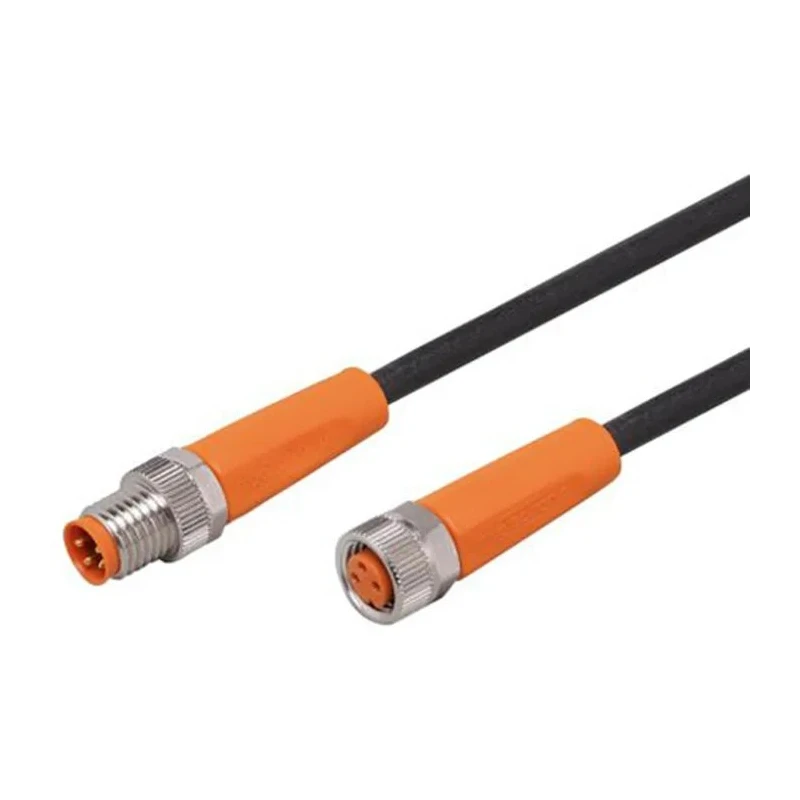ifm electronic Sensor Actuator Cable Female 4 way M8 to Male 4 way M8, 5 m Length EVC314