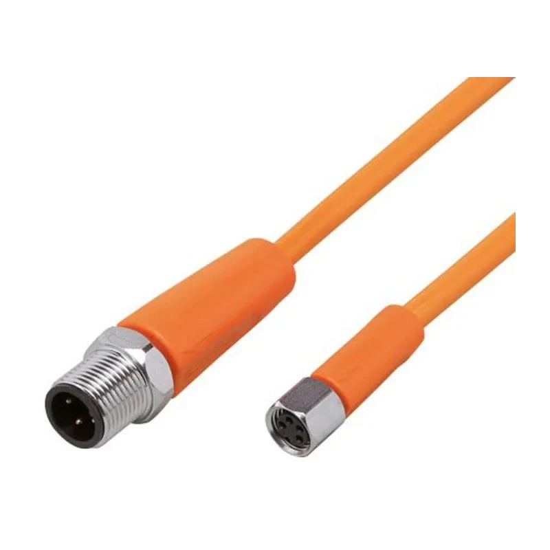 ifm electronic Sensor Actuator Cable Female 4 Way M12 to Male 4 Way M8, 5 m EVT251