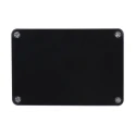 RS PRO Black Fibreglass Reinforced Polyester Junction Box IP66 IECEx ATEX 110 mm x 75 mm x 55 mm 144-4451