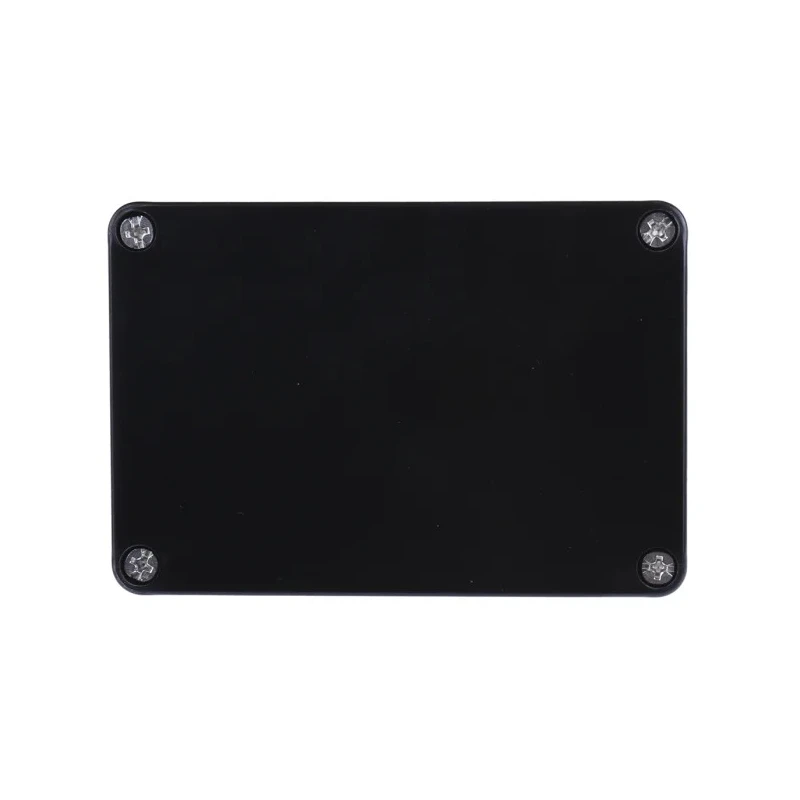 RS PRO Black Fibreglass Reinforced Polyester Junction Box IP66 IECEx ATEX 110 mm x 75 mm x 55 mm 144-4451