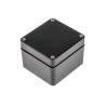 RS PRO Black Fibreglass Reinforced Polyester Junction Box, IP66, ATEX, IECEx, 80 mm x 75 mm x 55 mm 144-4450