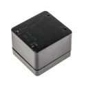 RS PRO Black Fibreglass Reinforced Polyester Junction Box, IP66, ATEX, IECEx, 80 mm x 75 mm x 55 mm 144-4450