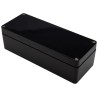 RS PRO Black Fibreglass Reinforced Polyester Junction Box, IP66, IECEx, ATEX, 190 mm x 75 mm x 55 mm 144-4456