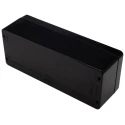 RS PRO Black Fibreglass Reinforced Polyester Junction Box, IP66, IECEx, ATEX, 190 mm x 75 mm x 55 mm 144-4456