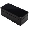 RS PRO Black Fibreglass Reinforced Polyester Junction Box IP66 IECEx ATEX 160mm x 75mm x 55mm 144-4453