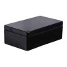 RS PRO Black Fibreglass Reinforced Polyester Junction Box IP66 IECEx ATEX 400 mm x 405 mm x 120 mm 144-4462